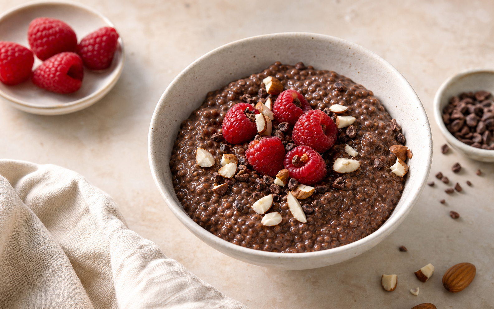 Dark Chocolate Chia Pudding
